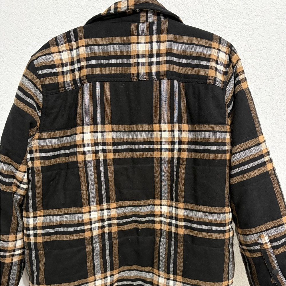 George‎ Black and Tan Plaid Shirt - Picture 4 of 4